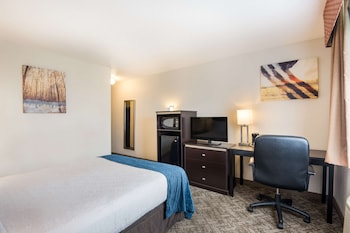 Standard Room, 1 Queen Bed, Non Smoking, Refrigerator & Microwave
