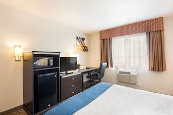 Standard Room, 1 Queen Bed, Non Smoking, Refrigerator & Microwave