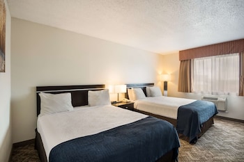 Standard Room, 2 Queen Beds, Non Smoking, Refrigerator & Microwave
