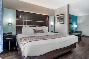 Suite, 1 King Bed, Non Smoking, Refrigerator & Microwave