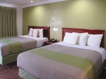 Standard Room, 2 Queen Beds, Non Smoking, Refrigerator & Microwave