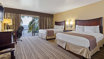Standard Room, 2 Queen Beds, Non Smoking, Refrigerator & Microwave