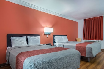 Deluxe Room, 2 Double Beds, Non Smoking, Refrigerator & Microwave