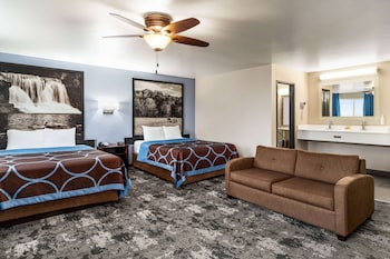 Studio Suite, 2 Queen Beds, Non Smoking, Microwave