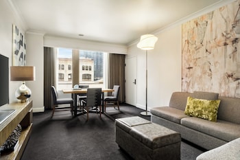 Studio, 2 Queen Beds with Sofa bed