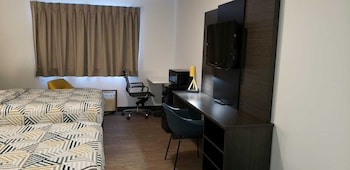 Deluxe Room, 2 Double Beds, Non Smoking, Refrigerator & Microwave