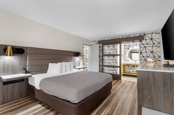 Suite, 1 King Bed with Sofa bed, Non Smoking