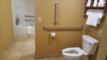 Suite, 1 King Bed, Accessible, Refrigerator & Microwave (Bathtub)