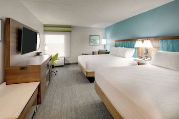 Two double beds non smoking