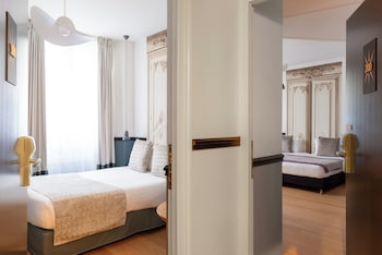 Family Room ( 2 Rooms) - Complimentary soft minibar,courtesy tray, Chromecast and digital press