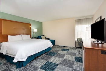 Room, 1 King Bed, Non Smoking, Refrigerator & Microwave