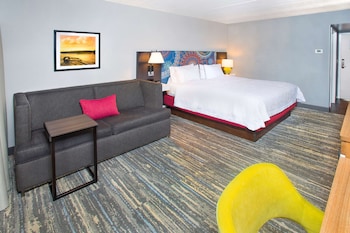 Studio, 1 King Bed with Sofa bed