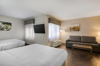 Standard Room, 2 Queen Beds, Non Smoking, Refrigerator & Microwave (with Sofabed)