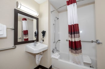 Standard Room, 2 Double Beds, Accessible (Roll-In Shower, Smoke Free)