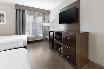 Standard Room, 2 Queen Beds, Non Smoking, Refrigerator & Microwave