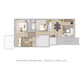 Suite, 2 Bedrooms (Mizzentop)