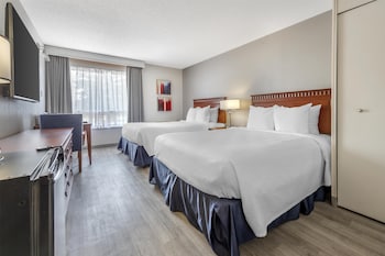 Standard Room, 2 Queen Beds, Non Smoking, Refrigerator (2nd Floor)