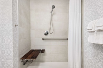 1 QUEEN MOBILITY ACCESS ROLL IN SHOWER NONSMOKING
