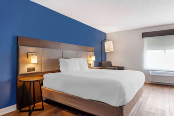 Standard Room, 1 King Bed, Non Smoking, Refrigerator & Microwave