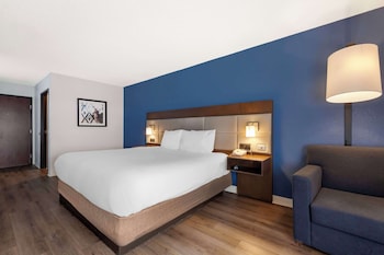 Standard Room, 1 King Bed, Non Smoking, Refrigerator & Microwave