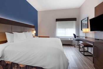 Standard Room, 1 King Bed, Accessible, Refrigerator & Microwave