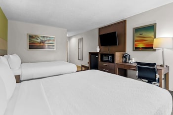 Standard Room, 2 Queen Beds, Non Smoking, Refrigerator & Microwave (Pet Friendly)