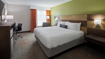 Standard Room, 1 King Bed, Accessible, Refrigerator & Microwave