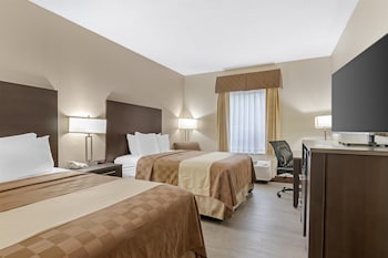 Standard Room, 2 Queen Beds, Non Smoking, Refrigerator & Microwave (Pet Friendly)