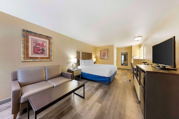Standard Room, 1 King Bed, Non Smoking, Refrigerator & Microwave