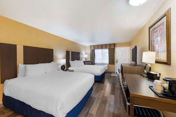 Standard Room, 2 Queen Beds, Non Smoking, Refrigerator & Microwave
