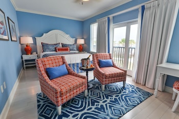 Superior King Harbor View with Jetted Tub & Fireplace