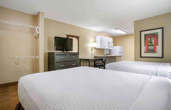 Studio, 2 Double Beds, Non Smoking, Refrigerator & Microwave