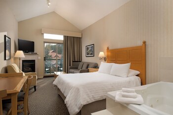 Premium Studio Suite, 1 Queen Bed with Sofa bed, Balcony, Mountain View - No Pets Allowed