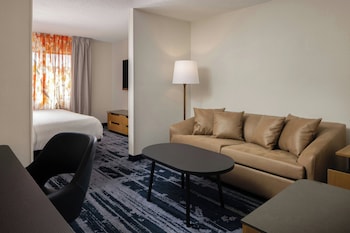 Suite, 1 King Bed with Sofa bed, Hearing Accessible (Accessible Bathtub)