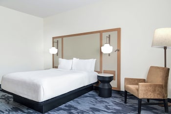 Room, 1 Queen Bed, Roll-in Shower
