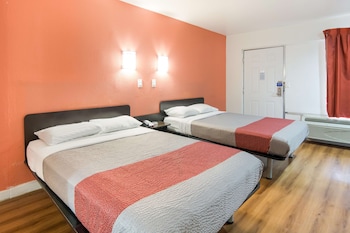 Deluxe Room, 2 Double Beds, Non Smoking, Refrigerator & Microwave