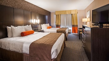 Standard Room, 2 Queen Beds, Refrigerator & Microwave
