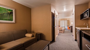 Suite, 1 King Bed with Sofa bed, Non Smoking, Refrigerator & Microwave (with Sofabed)
