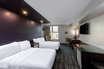 Room, 2 Double Beds, Non Smoking (City Side View)