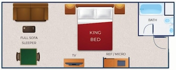 Room, 1 King Bed, Accessible, Non Smoking