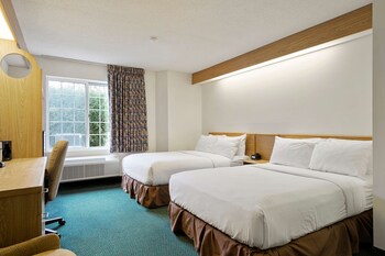 Standard Room, 2 Queen Beds, Non Smoking, Refrigerator & Microwave