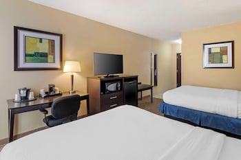 Standard Room, 2 Queen Beds, Non Smoking, Refrigerator & Microwave