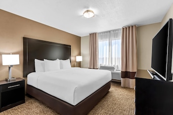 Superior Suite, Bed Room with King Bed, Living Room, Non-Smoking