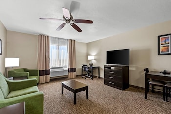 Superior Suite, Bed Room with King Bed, Living Room, Non-Smoking