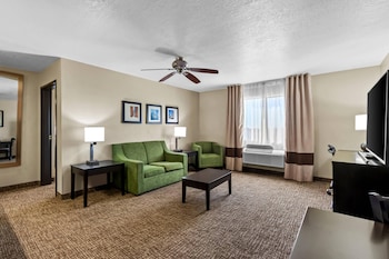 Superior Suite, Bed Room with King Bed, Living Room, Non-Smoking