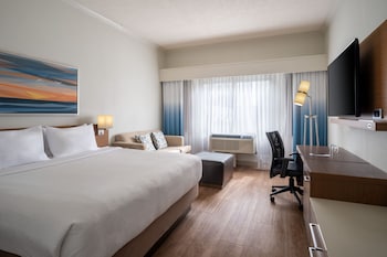 Room, 1 King Bed with Sofa bed, Hearing Accessible (Roll-in Shower)