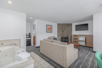 Suite, 1 King Bed, Fireplace, Jetted Tub