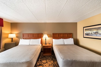 Standard Room, 2 Queen Beds, Non Smoking, Refrigerator & Microwave