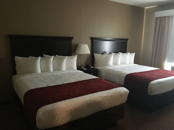 Standard Room, 2 Queen Beds, Non Smoking, Refrigerator & Microwave