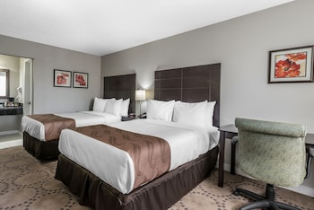 2 Double Beds, 2 Room Efficiency Suite, Non Smoking